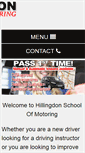 Mobile Screenshot of hillingdonschoolofmotoring.co.uk